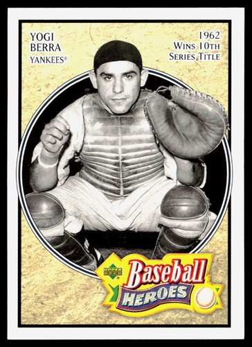 Yogi Berra 2005 Upper Deck Baseball Heroes #99