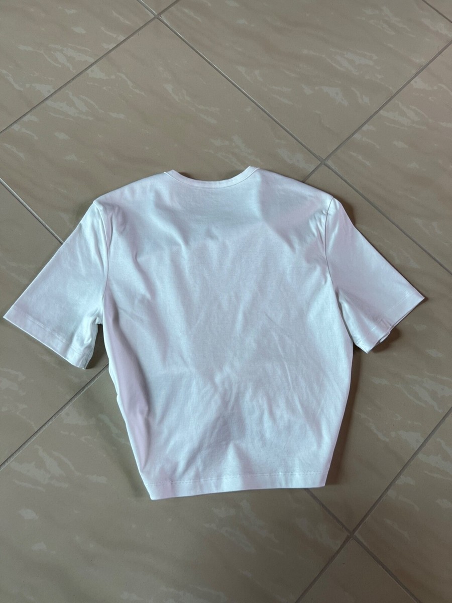 2189 VERSACE T-Shirt Jersey Fabric with Versace Safety Pin