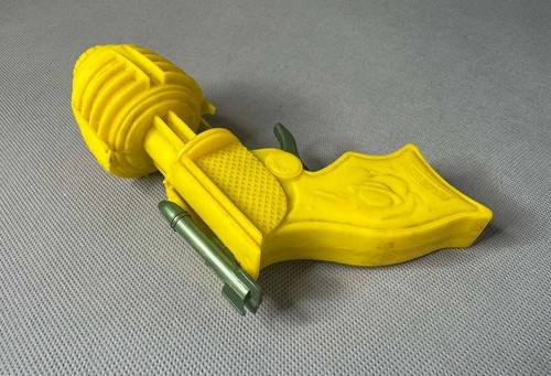 1954 Ray Gun Cracker Jet Mettoy UK Planet Jet Renwal Space Toy Pistol Yellow - Picture 7 of 11
