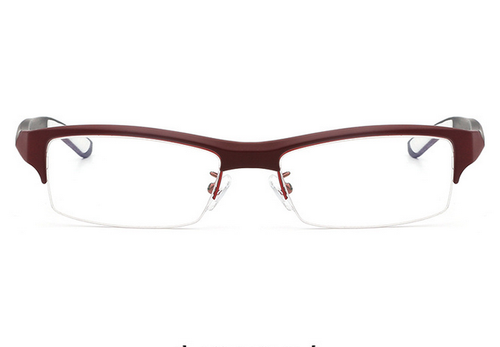  Men Sport Half Frames Eyeglass Eyewear Frame Clear Lens Spectacles Frame Hot - Picture 16 of 32