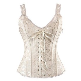 #Sexy Women Bustier Burlesque Boned Corset Top Fancy dress basque lingerie S-6XL