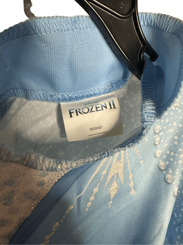 Disney Store Girls Frozen 2 Princess Elsa Traveling Outfit Blue Costume Medium - Picture 9 of 11