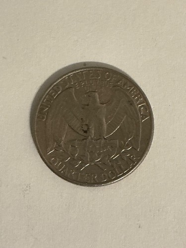 1990 P mint mark quarter with In Cod We Trust error rare coin - Picture 4 of 5