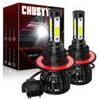 For Ski Doo Summit Gen 4 600 850 LED Headlight Bulbs 2017-2022, Super Bright