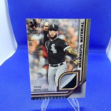 2023 Topps Museum Collection Meaningful Material Relics Ruby Yoan Moncada #5/10