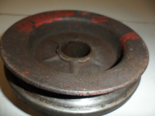 Original 2N6312 Pulley Assy. (crankshaft) spun steel 2N,8N,9N, NAN 1939-52 - Picture 7 of 8