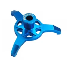 Microheli CNC Aluminum Swashplate Leveler (BLUE) - BLADE 300X