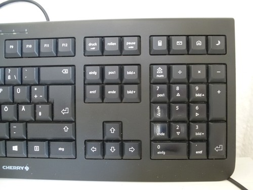 Original Cherry USB Tastatur KC1000 DE QWERTZ JG-08 JK-0800DE - Bild 4 von 7