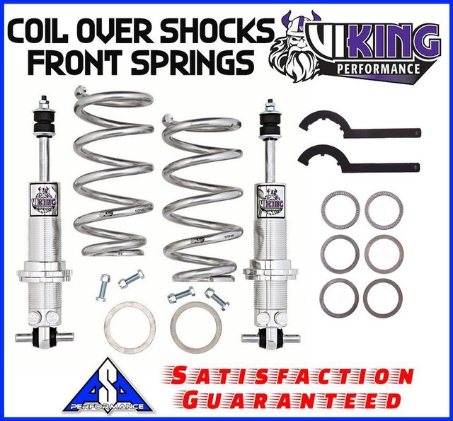 Viking 68 72 Chevelle A Body Double Adjustable Coil Over Shocks Front