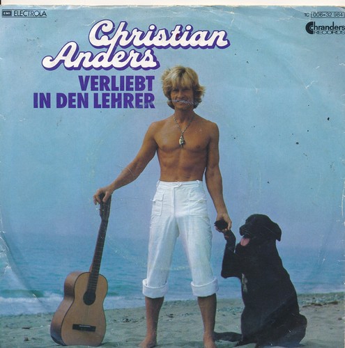 Verliebt in den Lehrer - Christian Anders - Single 7" Vinyl 221/03