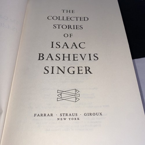 The Collected Stories of Isaac Bashevis Singer 1982 HC/DJ book of month news - Picture 9 of 10
