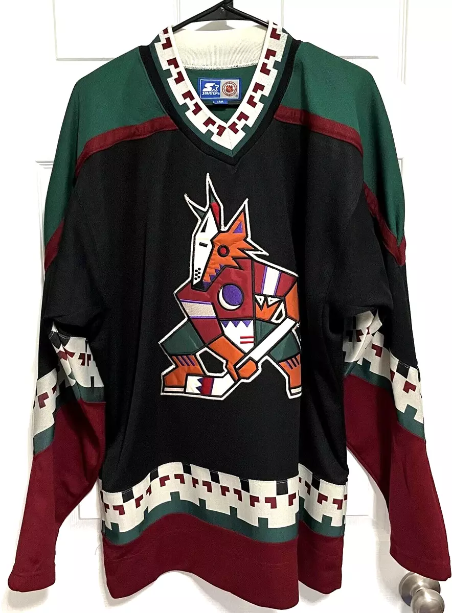 Phoenix Arizona Coyotes Kachina NHL Hockey Jersey Vintage Starter XXL