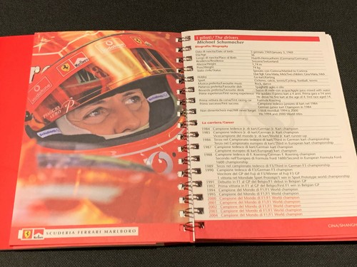 Ferrari GP Cina 2005 Shanghai Formula 1 media book da collezione originale - Picture 4 of 12