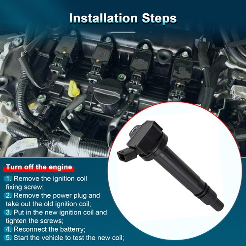 8 Ignition Coil Pack For 2008 2009 2010 2011 Lexus GS460 4.6L V8 9091902254 - Picture 6 of 7