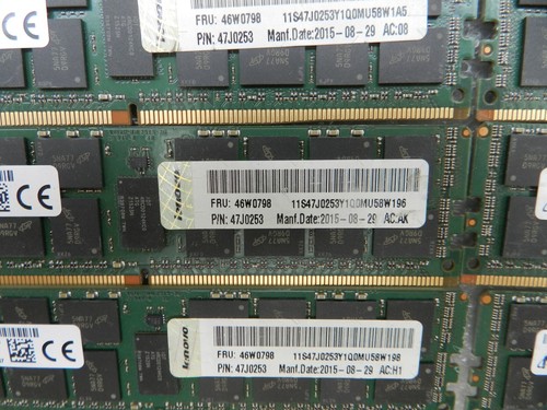 Micron 16GB 2Rx4 PC4-2133P REG Server Memory MTA36ASF2G72PZ-2G1A2II(Lot of 16) - Afbeelding 3 van 3
