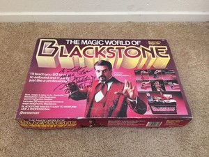The-Magic-World-Of-Blackstone-Beginners-Set-1983-Pressman-801-AUTOGRAPHED