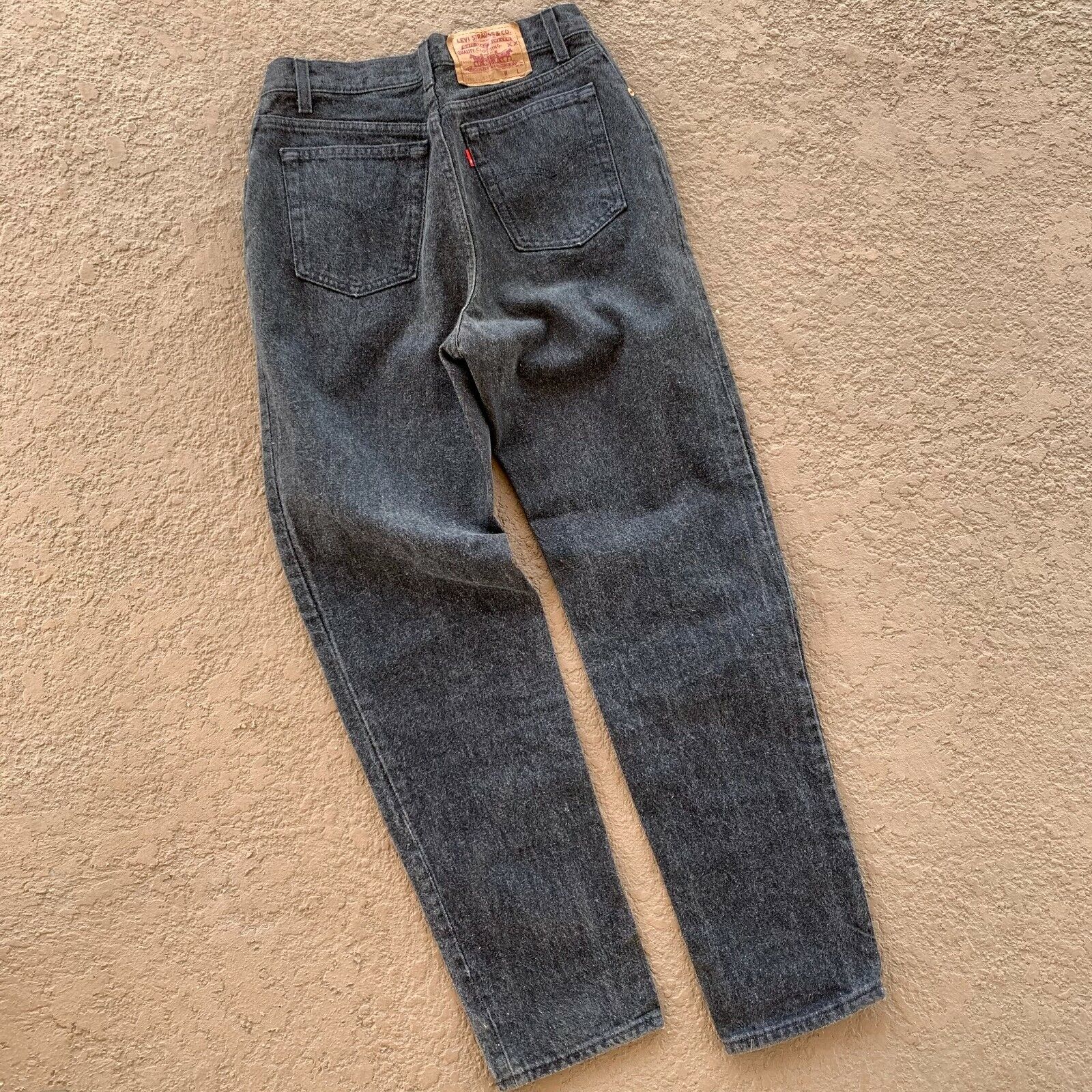 80’s Black Levi’s 17501 0657 High Waist Mom Jeans… - image 9