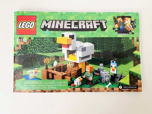 Lego - Folletos de instrucciones de Minecraft ~ 21140 y 21151 ~ SOLO libros - Imagen 3 de 3