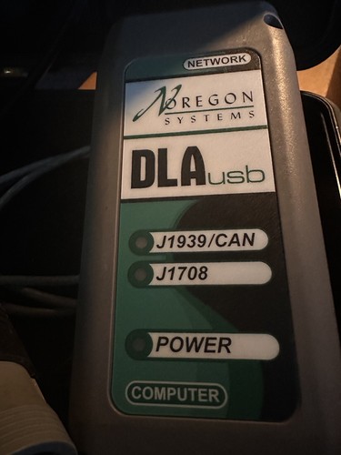 Noregon DLA 97992 USB Scanner Tested Ships Free J1708 J1939 - Bild 3 von 4