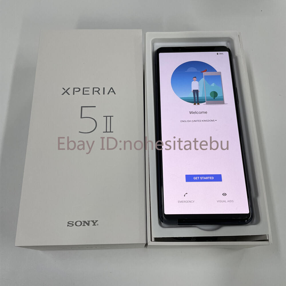 Xperia - SONY XPERIA 5 II NA グレー XQ-AS42/H2JPCX1 Sony Xperia 5 II Dual 5G 256GB XQ-AS42 Pink 8GB Phone