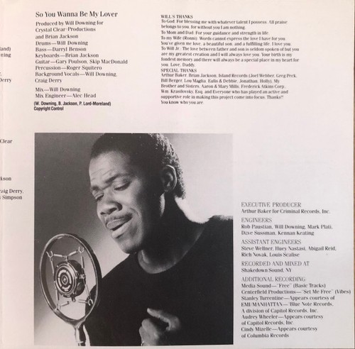 Will Downing - Will Downing (CD, Album) (Very Good Plus (VG+)) - Picture 5 of 5