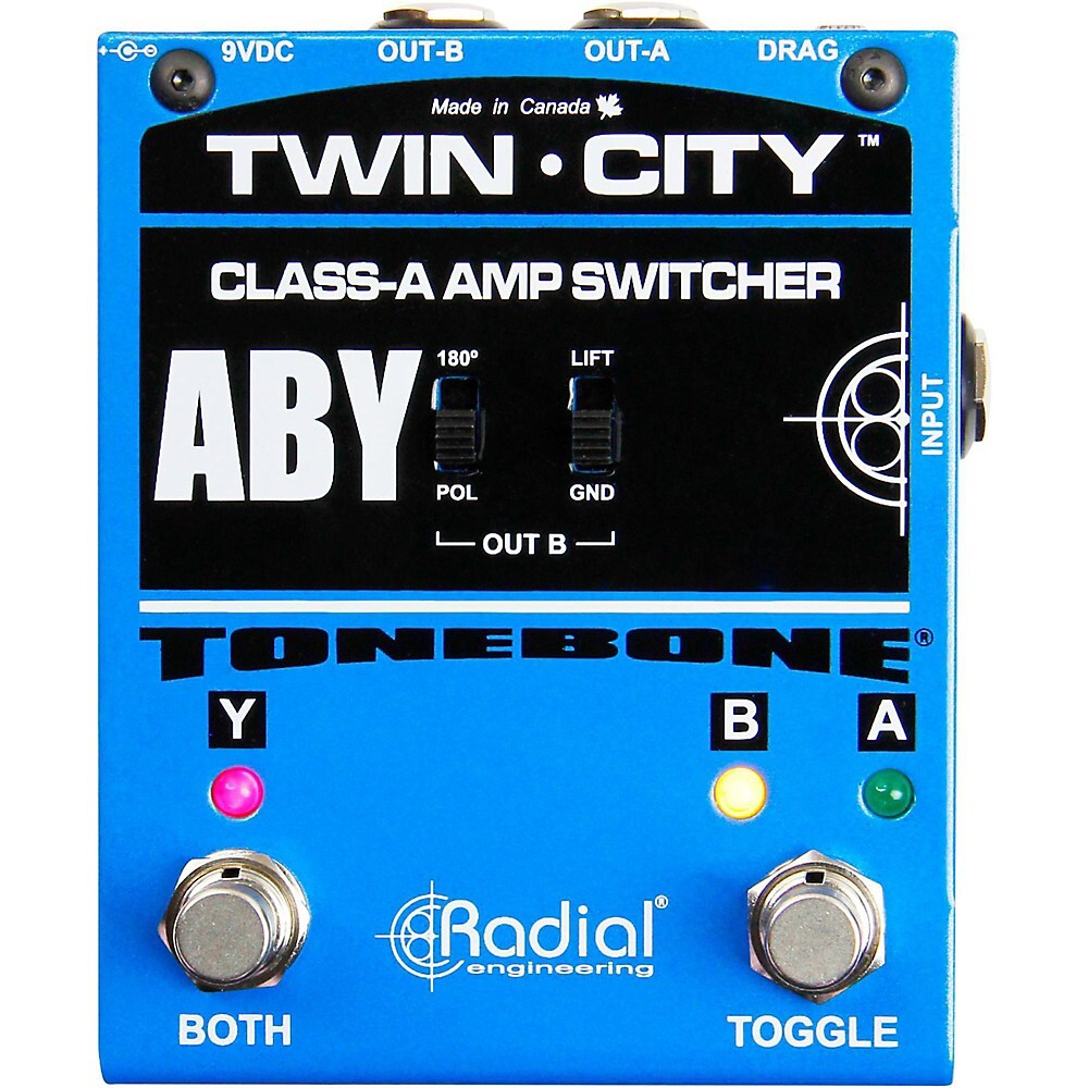 Ножной переключатель Radial Engineering Bones R800-7115 Twin City A-B-Y