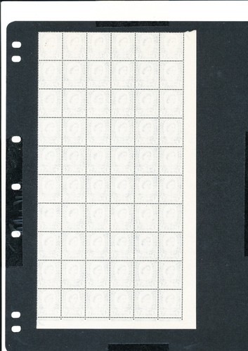 GB Wales Cylinder Block 1 (no dot) 1966 4d Ultramarine  SGW2 MNH Block of 60 - Picture 3 of 3