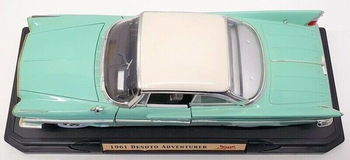 1961 DESOTO ADVENTURER MINT GREEN 1:18 NEW IN BOX. - Picture 4 of 4
