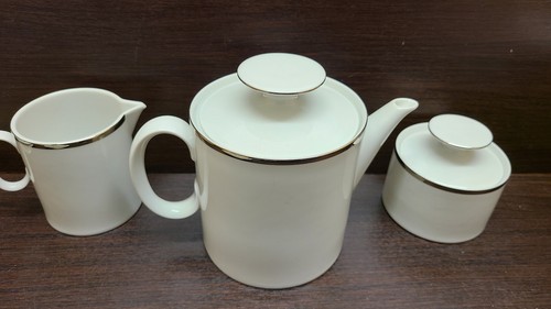 6x person Thomas Medaillon Teapot Tea cups trios tea set - Picture 5 of 7