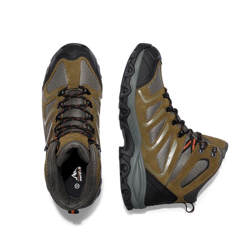 Men's Wide Size Ankle High Waterproof Hiking Boots Outdoor Trekking Shoes US - Picture 44 of 54