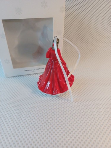 ROYAL DOULTON DECK THE HALLS 2014 CHRISTMAS ORNAMENT BONE CHINA IOB - Picture 3 of 4