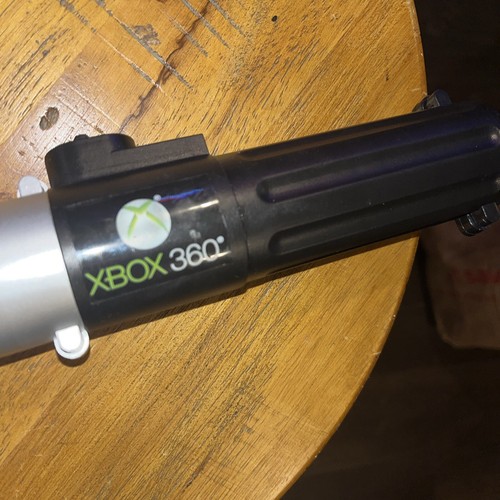 Xbox 360 Master Promocional Jedi Lightsaber Spring Loaded - Promo Star Wars - Imagen 9 de 12