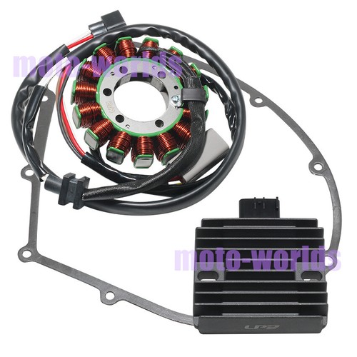 Stator＆Voltage Regulator+Gasket for Kawasaki VN900 Vulcan 900 Classic LT 06-2023 - Picture 4 of 8