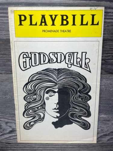 GODSPELL, PLAYBILL, AUGUST 1975, PROMENADE THEATRE - Picture 1 of 7