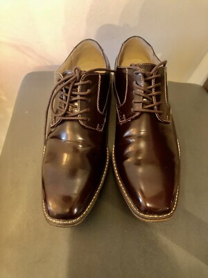 Dexter Comfort Derby Dress Shoes US Mens Size 10 Memory Foam
