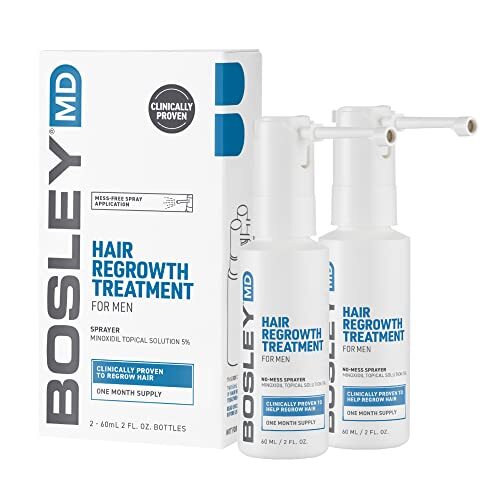 Bosley MD Minoxidil Topical Aerosol 5% for Men 2Fl (2Ct) - SEE EXP INSIDE - Bild 1 von 3