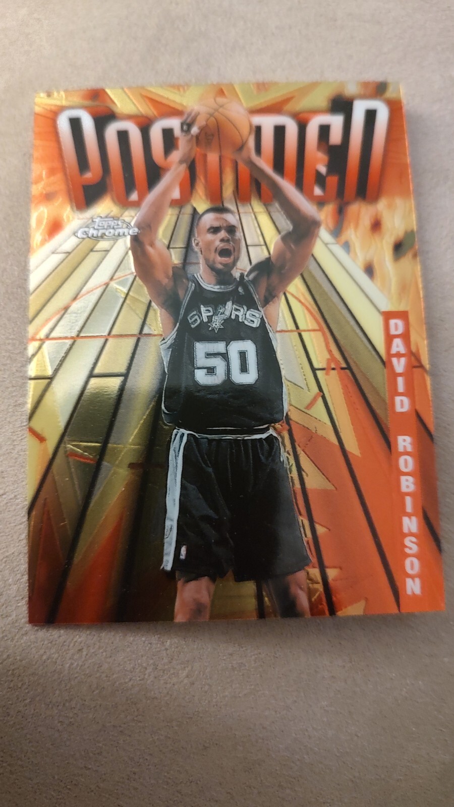 1998-99 Topps Chrome Postmen David Robinson San Antonio Spurs #SB22 HOF