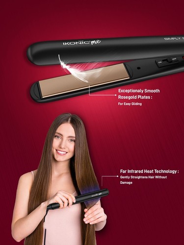 Ikonic Professional Simply Hair Straightener with Auto Controlled Heat Setting - 第 6/9 張圖片