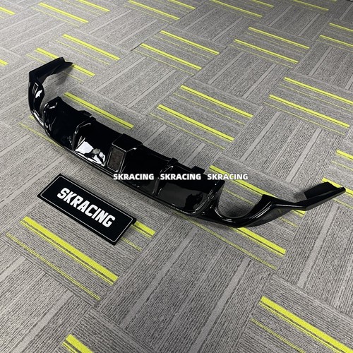 NEW Glossy Black Rear Bumper Lip Diffuser Body kits For 2019-2024 Mazda 3 Axela - Picture 9 of 19