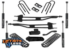 Superlift Suspension K385 4" Superunner Radius Arm Lift Kit w/ Superlift Shocks