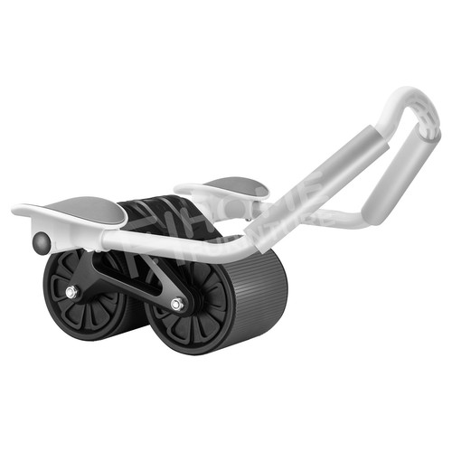 AB Roller Wheel Abdominal Machine Exerciser Home Gym Equipment Automatic Rebound - Picture 12 of 12