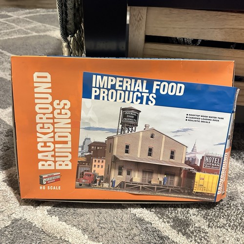HINTERGRUNDGEBÄUDE - IMPERIAL FOOD PRODUCTS MODELLBAUSATZ - HO Scale 933-3184