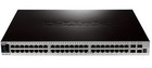 D-LINK 48-port 10/100/1000MBPS network switch Managed L2 Black DGS-3420-52T