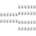 3 Pack Stick on Picture Hangers Sticky Concrete Wall Thumbs up Hook