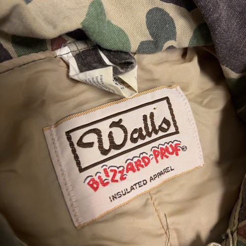 VTG Walls Coveralls Men's XL Tall Blizzard Pruf Duck Camo Hunting Made in USA - Picture 3 of 16