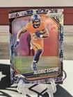 2025 Panini Prizm Football Navy Camo Audric Estime #226