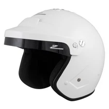 Zamp H774001S Helmet RZ-18H Half White Gloss Finish Snell SA2020 Small