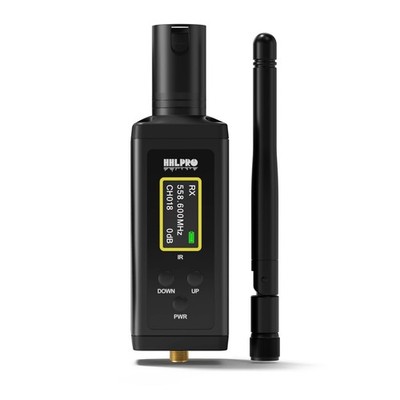 HHLPRO UHF Wireless XLR Receiver Only, with Antenna, Auto Channel Scanning, 4...