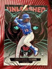 2025 Panini Donruss - Luisangel Acuña Unleashed #2 NY METS Rookie (RC)