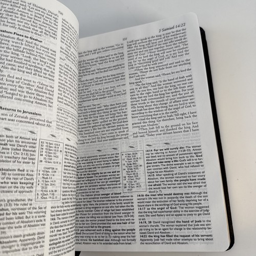 Nelson's Study Bible NKJV 2885N Black Bonded Leather 1997 - Picture 7 of 12